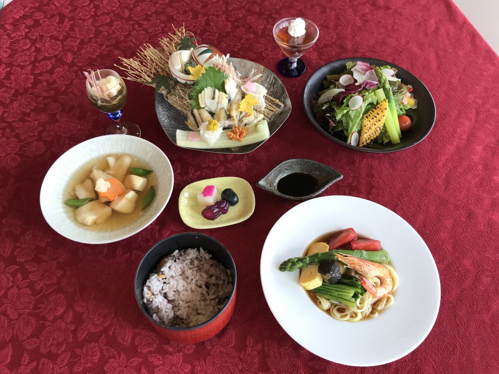 78月 レストランのお食事 奈良県の人間ドック・がん免疫細胞治療 グランソール奈良